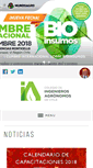 Mobile Screenshot of ingenierosagronomos.cl